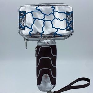 Disney Loungefly Thor Love of Thunder Hammer Purse Makeup Kit Wallet